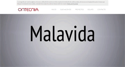 Desktop Screenshot of ontecnia.com